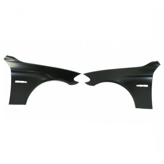 For BMW ActiveHybrid 5 2012 13 14 15 2016 Fender Assembly Driver and Passenger Side | Pair | Front | Sedan | BM1240148, BM1241148 | 41357248659, 41357248660