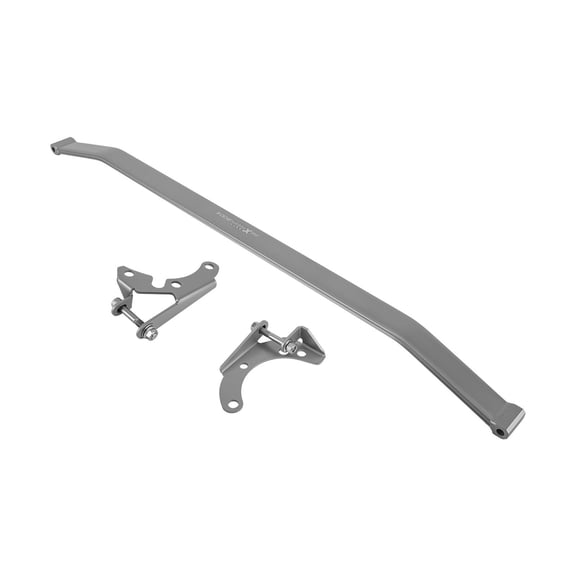 BMW F30 F31 F34 F35 F20 F21 F32 F33 Front Upper Strut Bar Tower Brace, Aluminum, Silver, OEM Fit for 2012-2018 1/2/3/4 Series, Improves Handling & Rigidity, SKU: 55809344