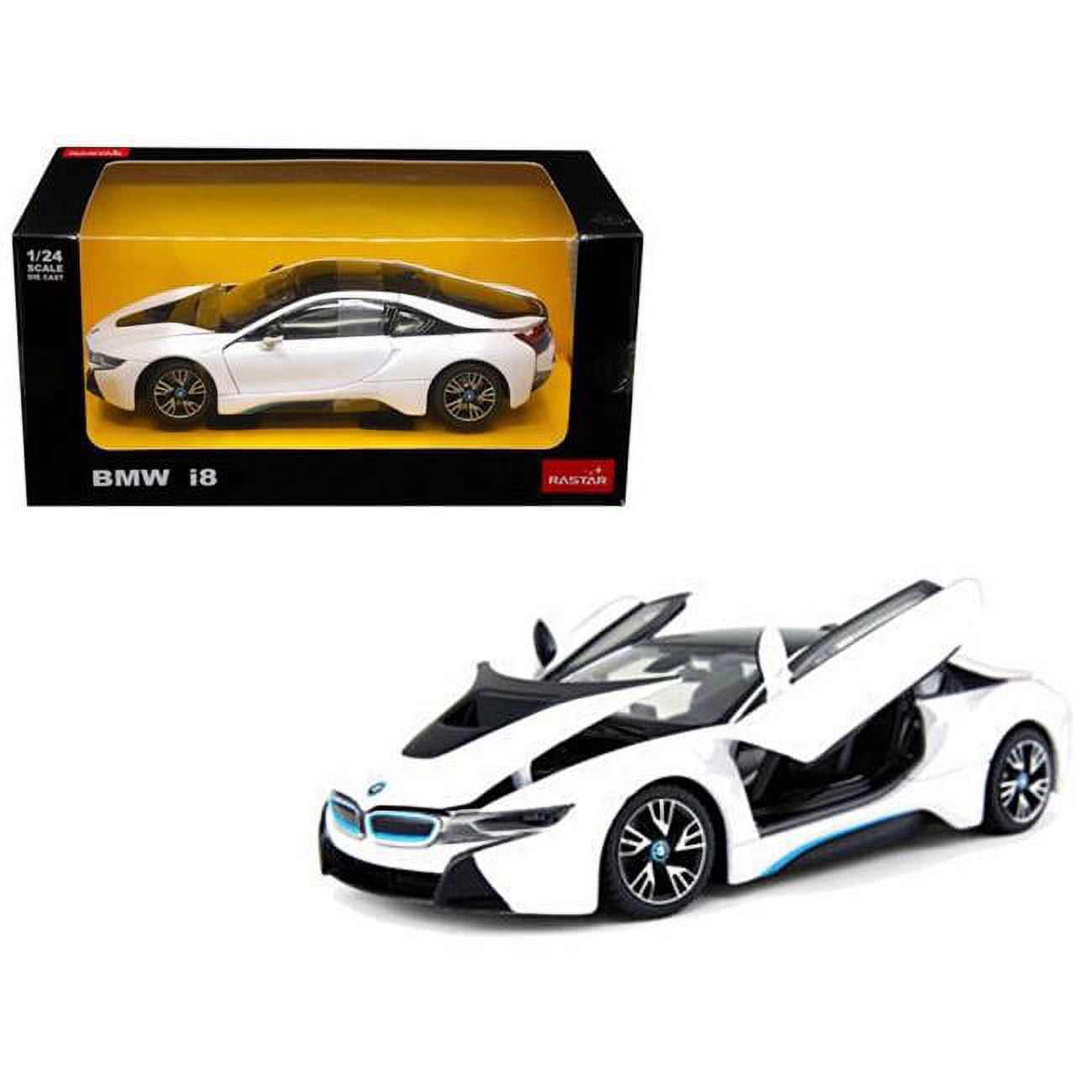 ミニカー i8 BMW I8 White 1 by 24 Diecast Model Car - Walmart.com