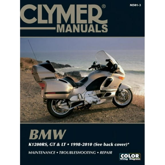 BMW K1200 Motorcycle (1998-2010) Service Repair Manual (Does not cover transverse engine models) ^