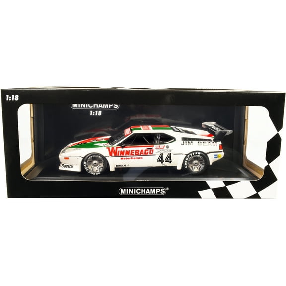 BMW M1 #44 Markus Hottinger GS Team Marko BMW M1 Procar Series (1979) Ltd Ed to 300 pcs 1/18 Diecast Model Car by Minichamps