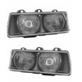 thumbnail image 1 of For BMW M3 1995 96 97 98 1999 Headlight Assembly Driver and Passenger Side | Pair | Composite | Replacement For BM2502101, BM2503101 | 63121387861, 63121468865, 63121387862, 63121468866, 1 of 5