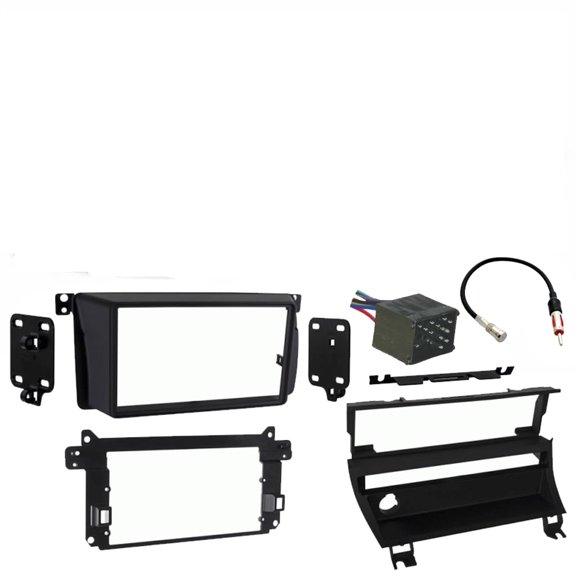 Fits BMW M3 2001-2006 Metra Double DIN Dash Kit with Harmony Radio Harness