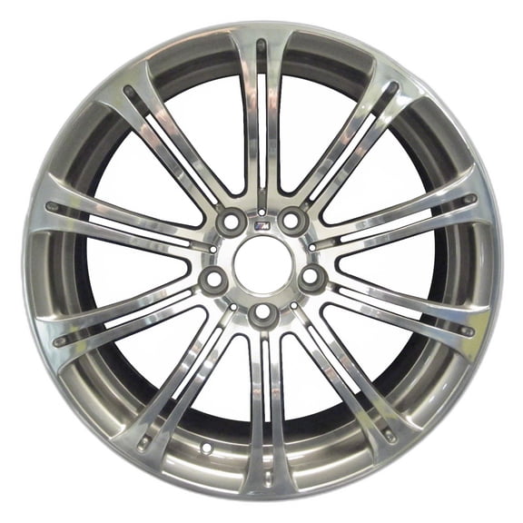 2008-2013 BMW M3 19" Polished Charcoal OEM Factory Wheel Rim 36112283555