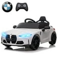 thumbnail image 1 of BMW M4 12V Kids Ride On Toy Car with Remote Control, Toddler Electric Car with 3 Speeds,USB,MP3,Bluetooth,LED Lights,Battry Powered Ride On Car For Kids Aged 3+,White, 1 of 8