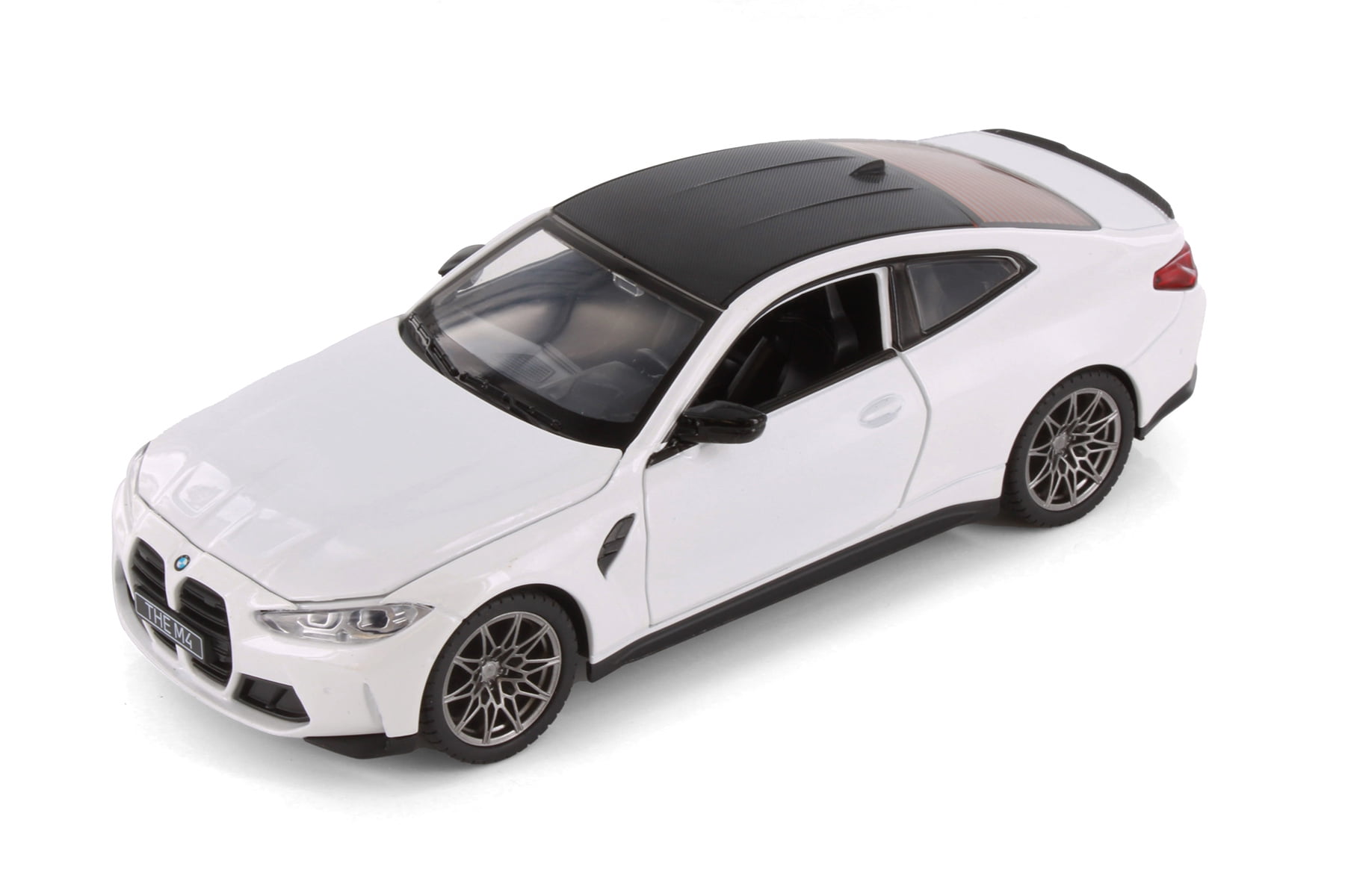 BMW M4 Compact Executive Car, White - Showcasts 68280D - 1/24 Scale Diecast Model Car