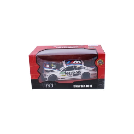 BMW M4 DTM, White - Showcasts 68256W - 1/24 Scale Diecast Model Car