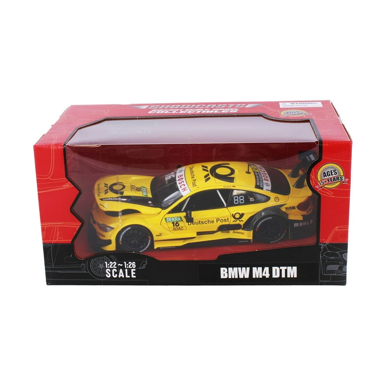 BMW M4 DTM, Yellow - Showcasts 68256YL - 1/24 Scale Diecast Model