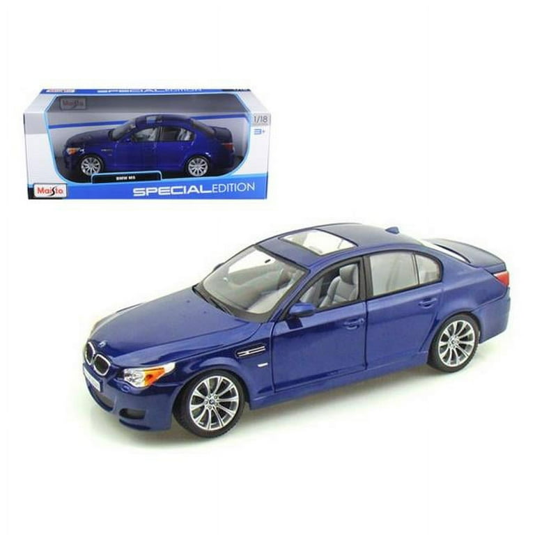 BMW M5 Blue 1/18 Diecast Model Car by Maisto - Walmart.com