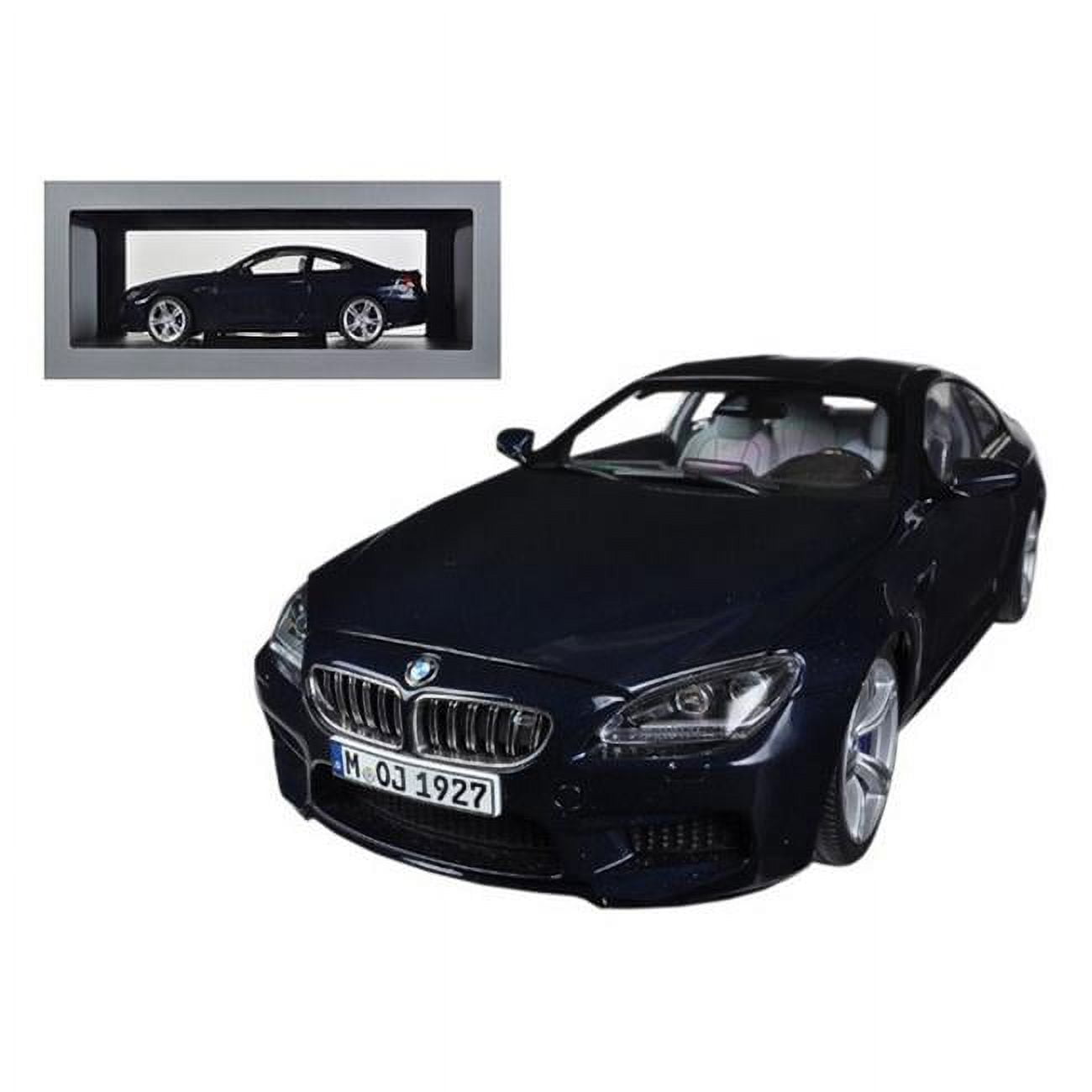 BMW M6 F13M Coupe Imperial Blue 1/18 Diecast Car Model by BMW M6 F13M Coupe Imperial Blue 1/18 Diecast Car Model by