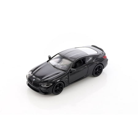 BMW M8 Competition Coupe, Black - Kinsmart 5425D - 1/38 scale Diecast Model Toy Car