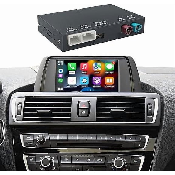 Wireless Carplay Android Auto interface adapter for BMW F20 F21 F23 Cabrio NBT 2011-2017