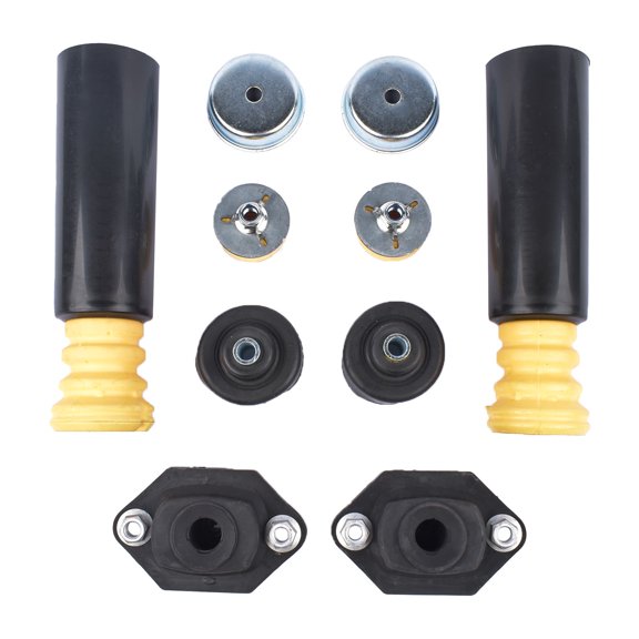 BMW Rear Suspension Shock Strut Mount Bump Stop Kit OEM 33506767010, 33526768544, 33506771737, 33506771738, 33536767334 Fits E82/E87/E90/E92 3 Series