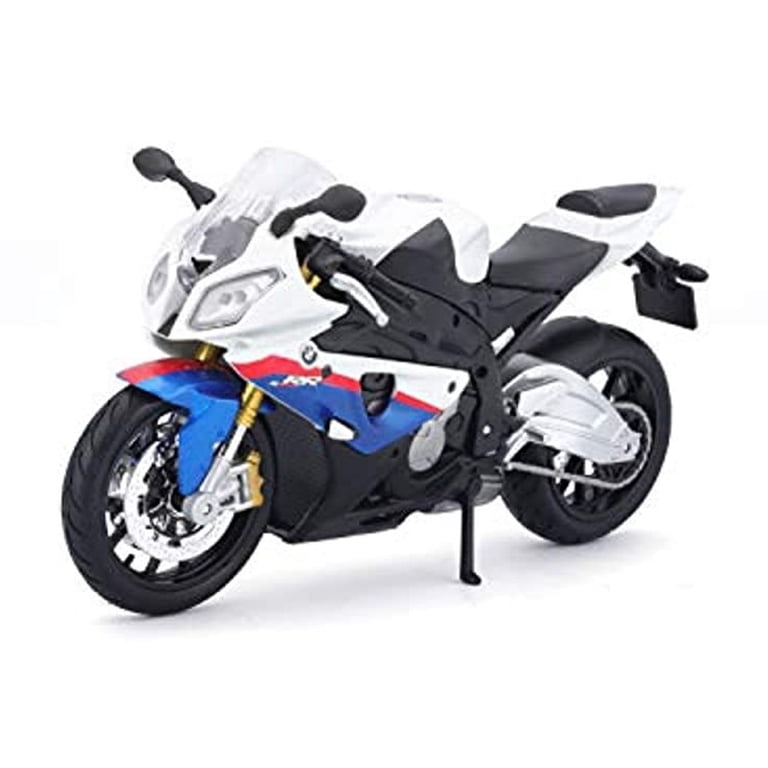 Maisto 1/12 BMW S1000Rr Motorcycle, White/Red/Blue Multi - Walmart.com