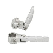 For BMW S1000R, S1000RR, S1000XR, K1200GT, K1200S, K1300S Universal Motorcycle Highway Footrest 360 Rotatable 7/8 1 1.25 Inch Crash Bar Foot Pegs Rests