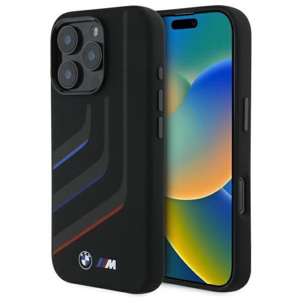 BMW Silicone Turning Lines Case with MagSafe for iPhone 16 Pro Max 6.9 ...