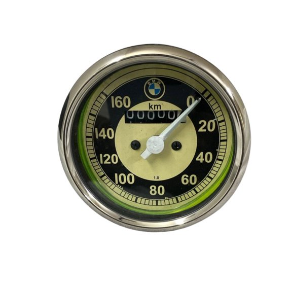 BMW Speedometer R25 R26 R50 R51 Replica Speedo 0-160 KMH White Face Metal Cased