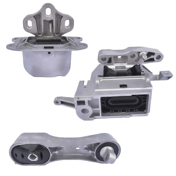 BMW X1 X2 Mini Cooper Engine Mount Set - 3pcs, OEM 22116885788/934/3453, Front Lower Right, Fits BMW 2 Series, X1, Mini Clubman/Countryman/Hatchback