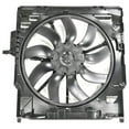 thumbnail image 1 of For BMW X5 2014 15 16 17 2018 Radiator And Condenser Fan Assembly | 3.0L Turbocharged | Single Fan Type | Polyamide Glass Fiber Fan Blade/Shroud | With Shroud/Brushless Motor | BM3115129 | 1742763447, 1 of 4