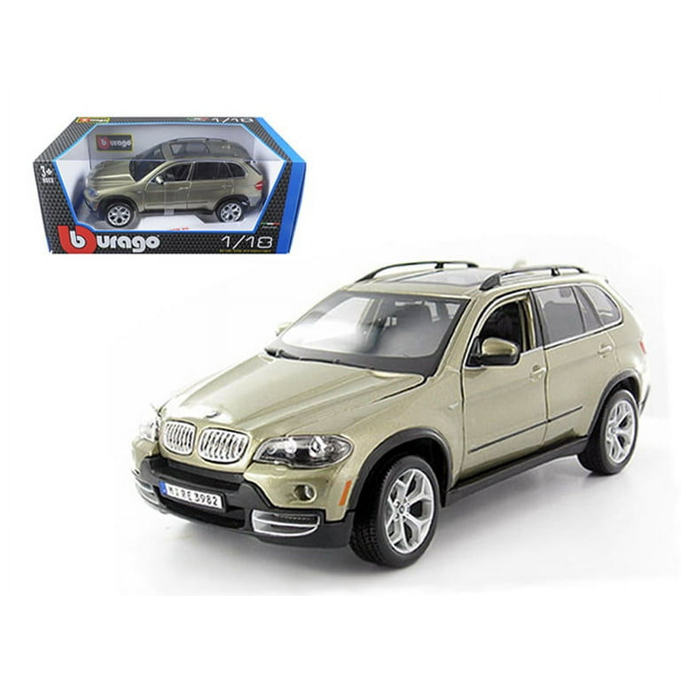 BMW X5 4.8i Champagne 1/18 Diecast Model Car by Bburago - Walmart.com