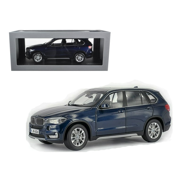 BMW X5 5.0i xDrive (F15) Imperial Blue 1/18 Diecast Model