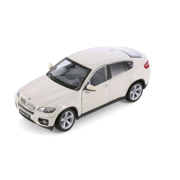 BMW X6, White Mid-Sized Luxury Car - Welly 24004/4D - 1/24 Scale Diecast Model Car