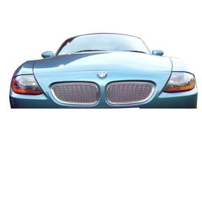 BMW Z4 Upper Grill Set - Silver finish (2003 - 2009)