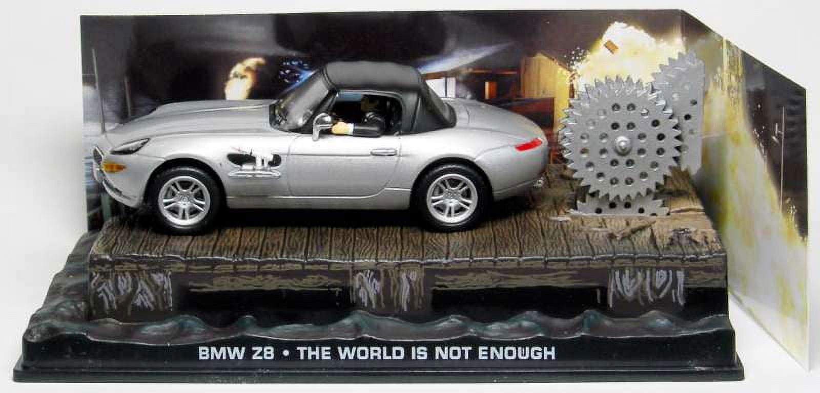 ミニカー BMW Z8 BMW Z8 from James Bond 1:43 scale in Silver by Ex Mag - Walmart.com