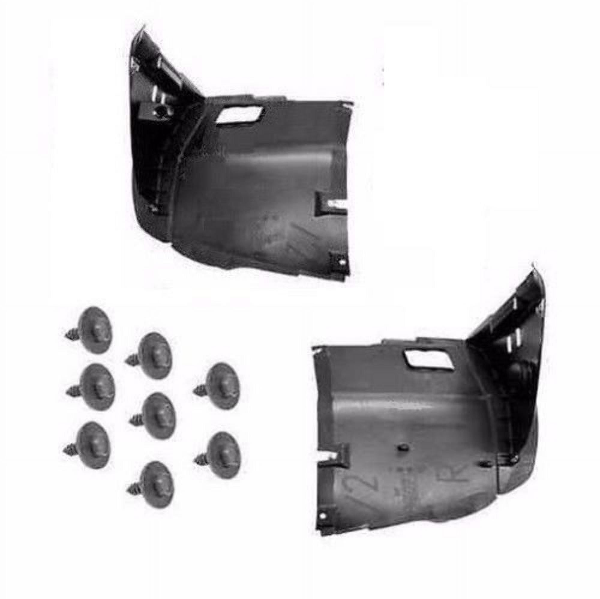 BMW e46 COUPE/CONV splash guard Fender Liner LEFT + RIGHT SET Front