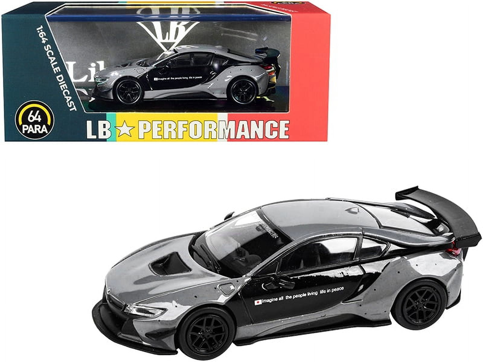 BMW i8 ミニカー ホワイト ブラック Alloy Model Amazon.com: KiNSMART - BMW i8 1:36 Scale 5