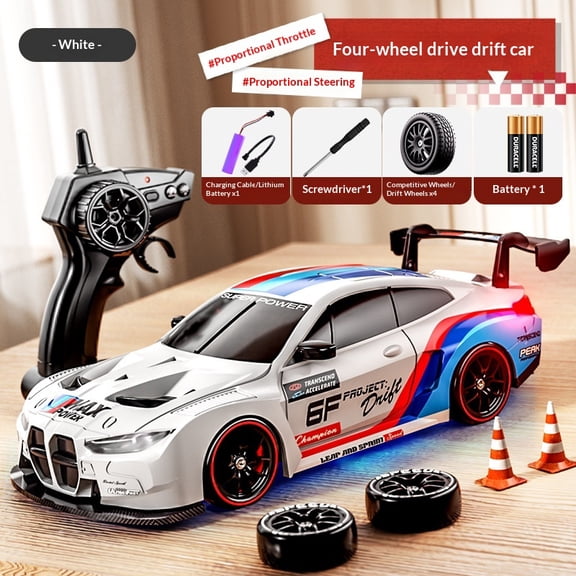 BMW remote control car RC professional high-speed four-wheel drive drift racing car Porsche model toy car