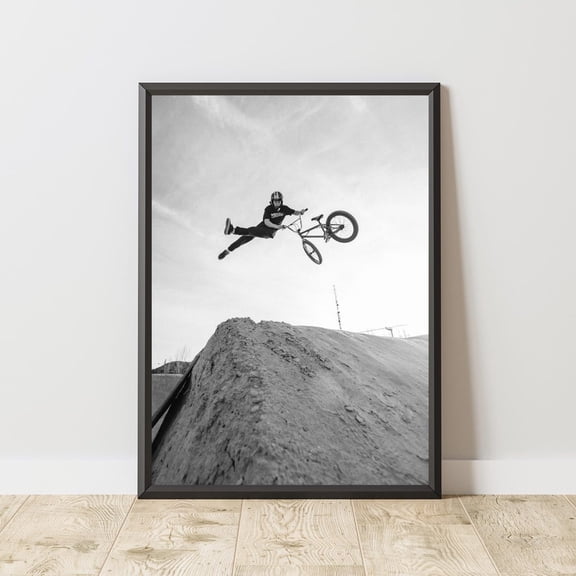 BMX Bike Bicycle Sports Fan, Unframed Poster