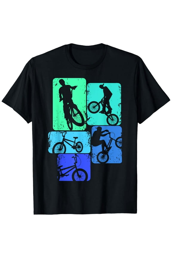 BMX Bike Bicycle Stunt Racing T-Shirt