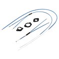 thumbnail image 1 of BMX Bike Brake Cable Set Gyro Brake Cables Front and Rear Brake Set Bicycle Brake Cable Housing with Spinner Rotor Bike Replacement Part(Blue), 1 of 6
