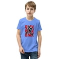 thumbnail image 1 of BMX Bike Rider T-Shirt – Cool Freestyle Stunt Biking Tee – Extreme Sports & Trick Cycling Shirt for Kids,Youth Short Sleeve T-Shirt (Heather Columbia Blue, XL), 1 of 3