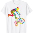 thumbnail image 1 of BMX Bike Stunt Rider Boys Children T-Shirt, 1 of 4