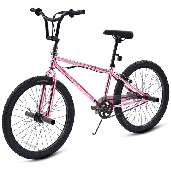 BMX Bikes for Kids 6-14, Cuoote 20 Inch Kids Bike, Bike for Boys and Girls with High-Carbon Steel BMX Frame, 360° Handlebar Rotation