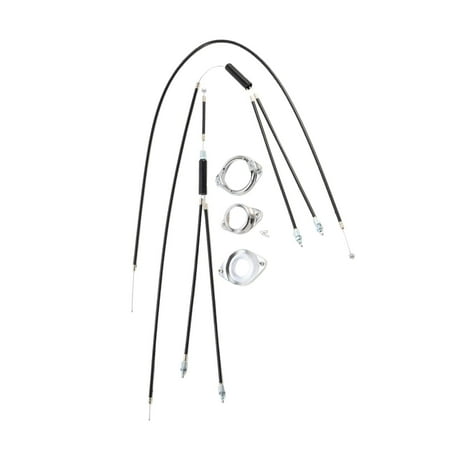 BMX Gyro Brake Cables ( Set) Front and Rear (Upper and Lower) Rotor,BMX bike Gyro System Brake Cables Full Set