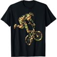 thumbnail image 1 of BMX Rider Bike Bicycle Stunt Boys Kids T-Shirt, 1 of 4