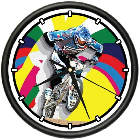 BMX Wall Clock bike freestyle parts frame rims gift