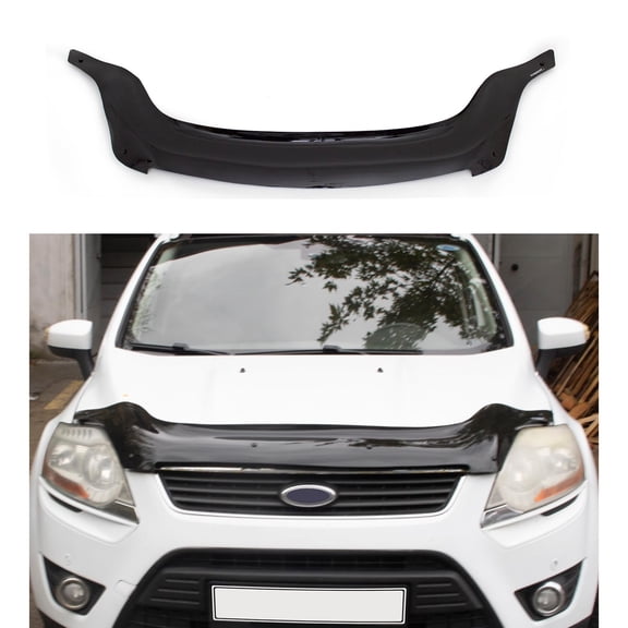 BMY Hood Deflector / Front Bug Shield Compatible for Ford Kuga 2008-2012 Hood Guard Bonnet Protector