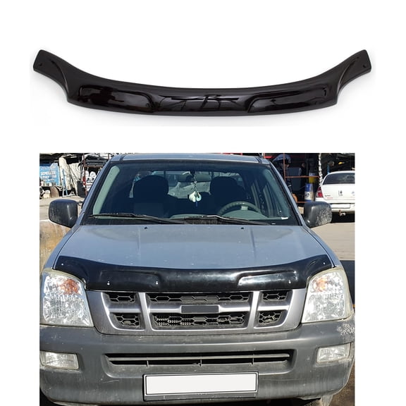 BMY Hood Deflector / Front Bug Shield Compatible for Isuzu D-Max 2002-2006 Hood Guard Bonnet Protector