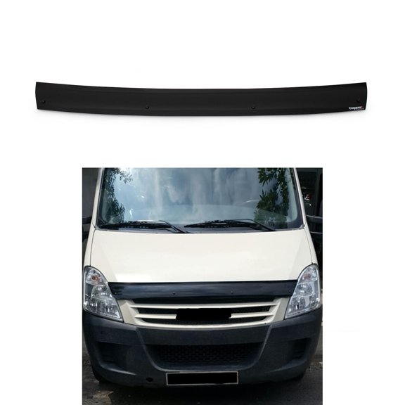 BMY Hood Deflector / Front Bug Shield Compatible for Iveco Daily 2011-2014 Hood Guard Bonnet Protector