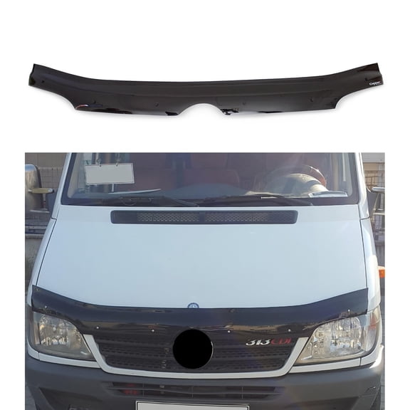 BMY Hood Deflector / Front Bug Shield Compatible for Mercedes Sprinter W901 2001-2006 Hood Guard Bonnet Protector