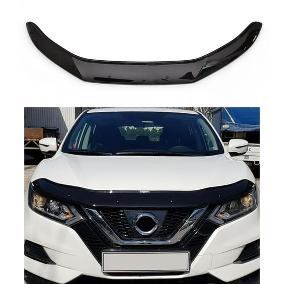 BMY Hood Deflector / Front Bug Shield Compatible for Nissan Rogue Sport 2020-2022 Hood Guard Bonnet Protector