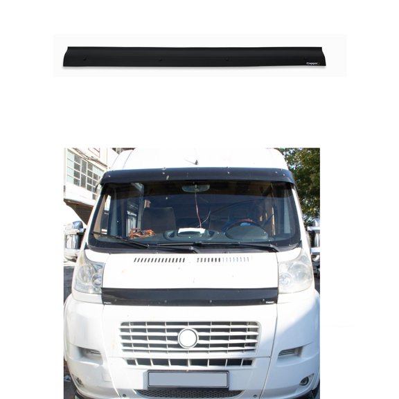 BMY Hood Deflector / Front Bug Shield Compatible for Peugeot Boxer 2006-2014 Hood Guard Bonnet Protector