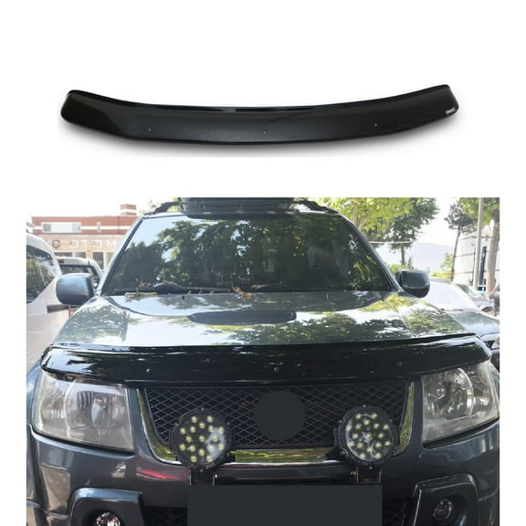 BMY Hood Deflector / Front Bug Shield Compatible for Suzuki Grand Vitara 2006-2012 Hood Guard Bonnet Protector