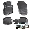 thumbnail image 1 of BMY MOTORS Car Floor Mats Liner Compatible for Mitsubishi Outlander PHEV Hybrid 2020-2024 | Front & 2nd Row Seat | Waterproof | All Weather | Durable, Black, 1 of 9