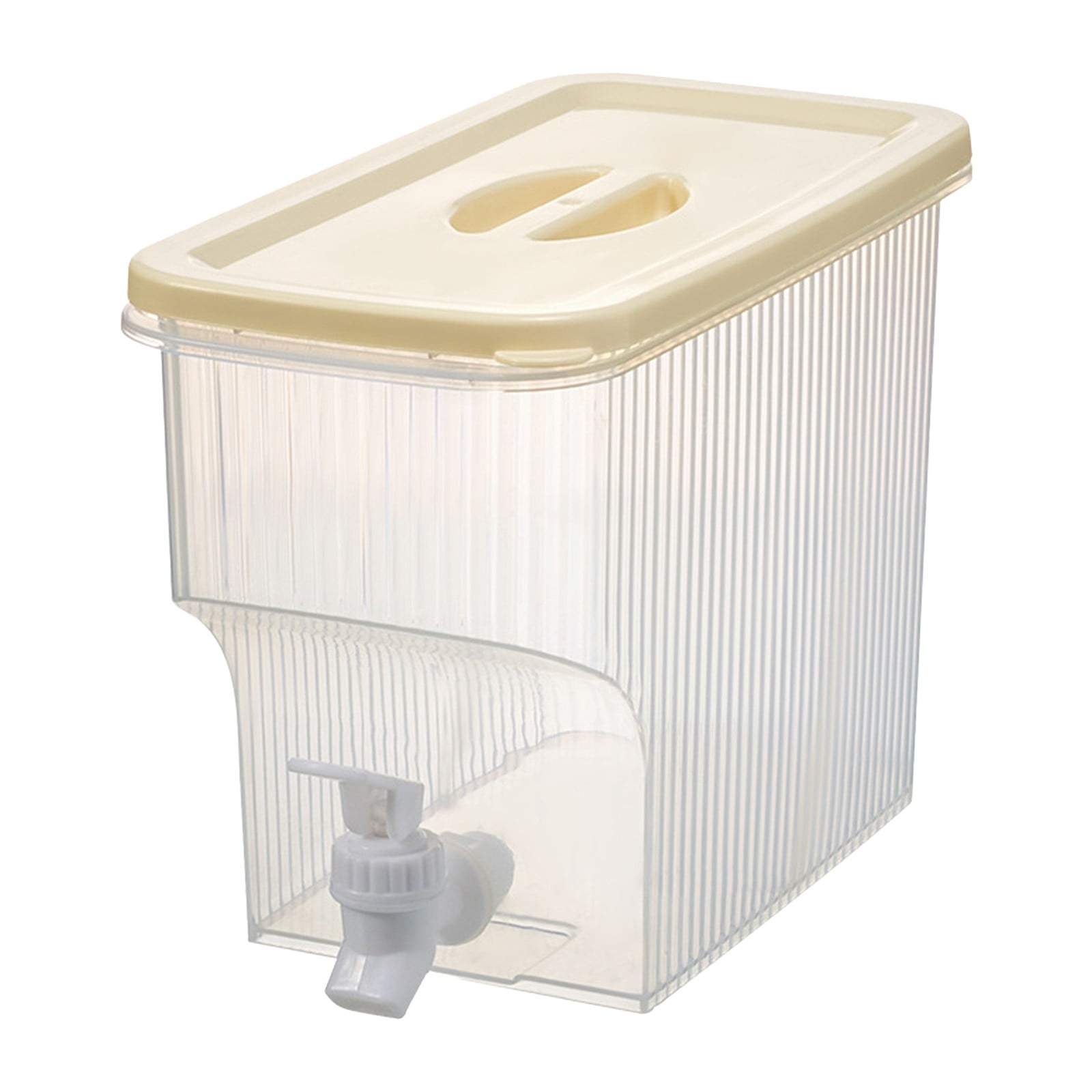 BMYJ 3.9L Fridge Drink Dispenser with Spigot, Leak-proof Plastic ...