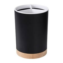 BMYJ 3 Compartment Utensil Holder, Stable Ceramic Utensil Organizer, Cooking Tool Organizer Set for Kitchen Counter Farmhouse Decor,Countertop Oval Cooking Utensil Tank Utensil Storage Box ﻿